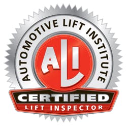 Ali Certified Lift Inspector Logo Ali Certified Lift Inspector Logo