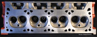 EngineQuest Bare Cylinder Head CH318A; 172cc Cast Iron 62cc for 5.2/5.9L  Magnum