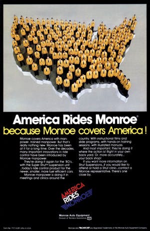 America Rides Monroe Fullcolor Adlitho