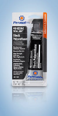 Permatex Black Polyurethane Adhesive Permatex Black Polyurethane Adhesive