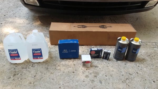 Magsome Of The Maintenance Items Used On My Car