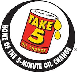 Take 5 Oil Change Logo