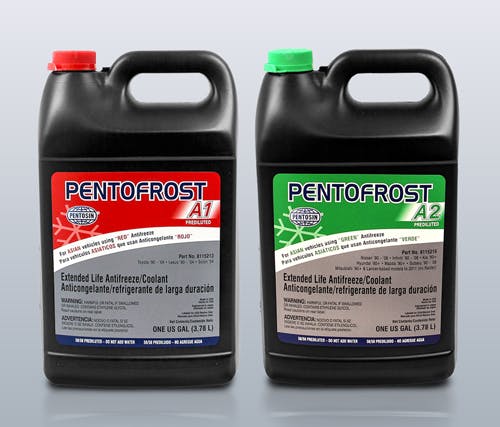 Pentofrost A1 And A2 Prediluted Antifreeze