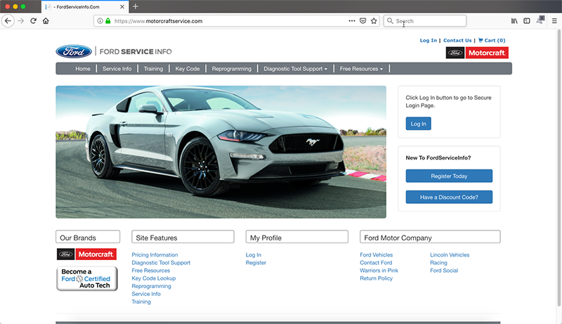 ford ids website