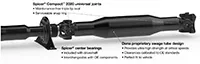 19 Dsp 001 Sprinter Driveshaft Features