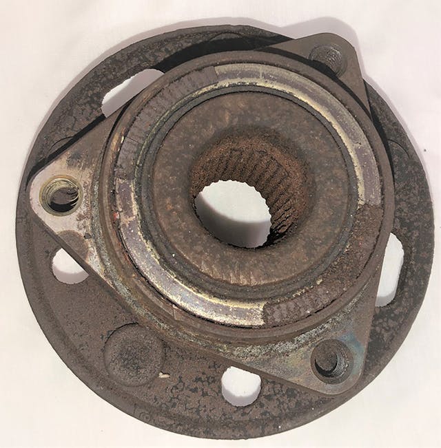 Ma Feature Fig 2 Faulty Active Wss Hub Bearing Reluctor Wheel