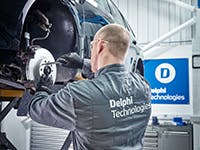 Amb 2020 Aug Brakes From Delphi Techician Working Amb 2020 Aug Brakes From Delphi Techician Working