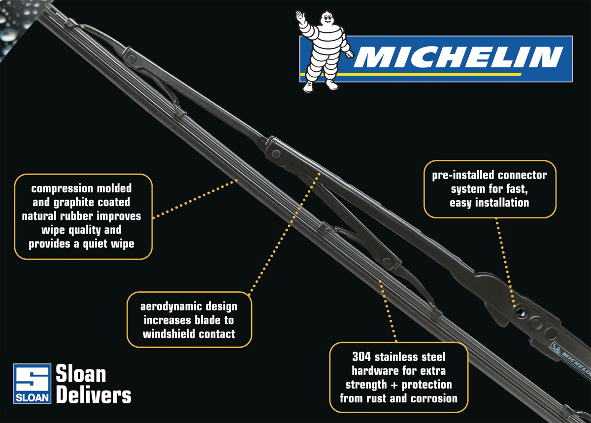 Michelin Wiper Blades From Sloan Transportation Products Vehicle