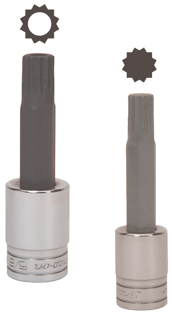 1/2" Triple Square Socket Drivers Vehicle Service Pros