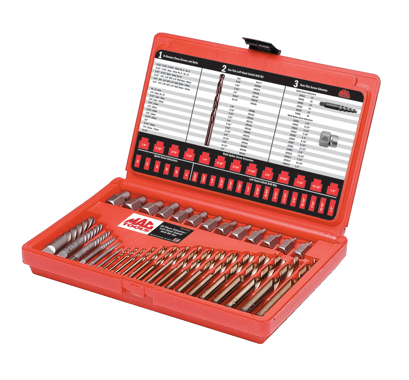 mac tools drill bits