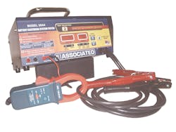 With the current probe, this battery tester can also read charging sytem current With the current probe, this battery tester can also read charging sytem current