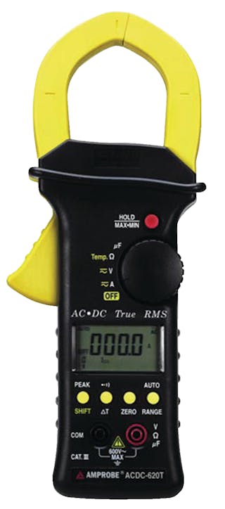 AC-DC 620T Clamp-on Multimeter is a high current amp probe.