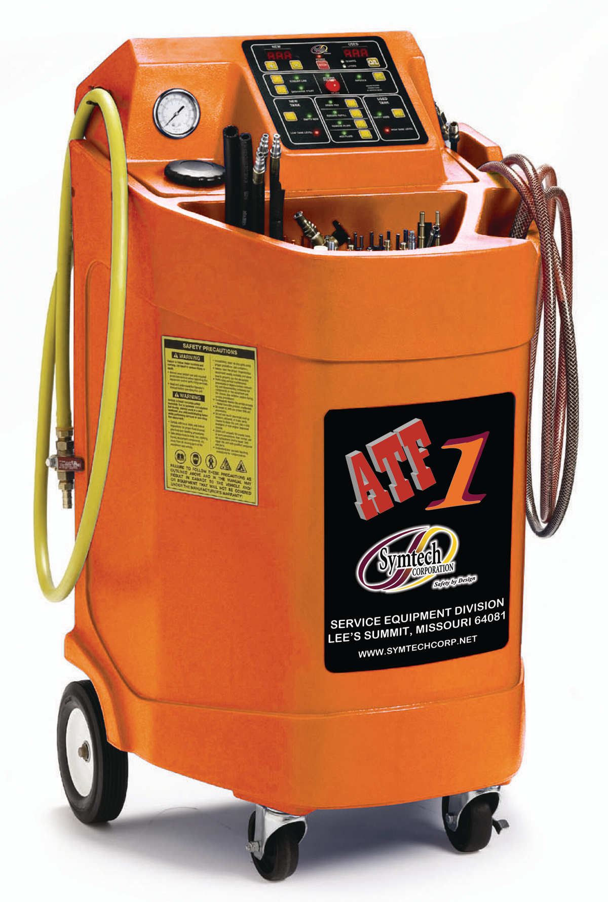 ATF 1 automatic transmission fluid exchange From Symtech Corp