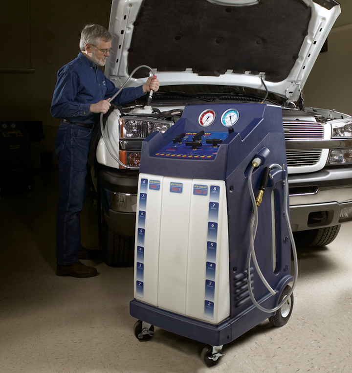 Coolant Exchange/Flush System From Ritchie Engineering Co. Vehicle