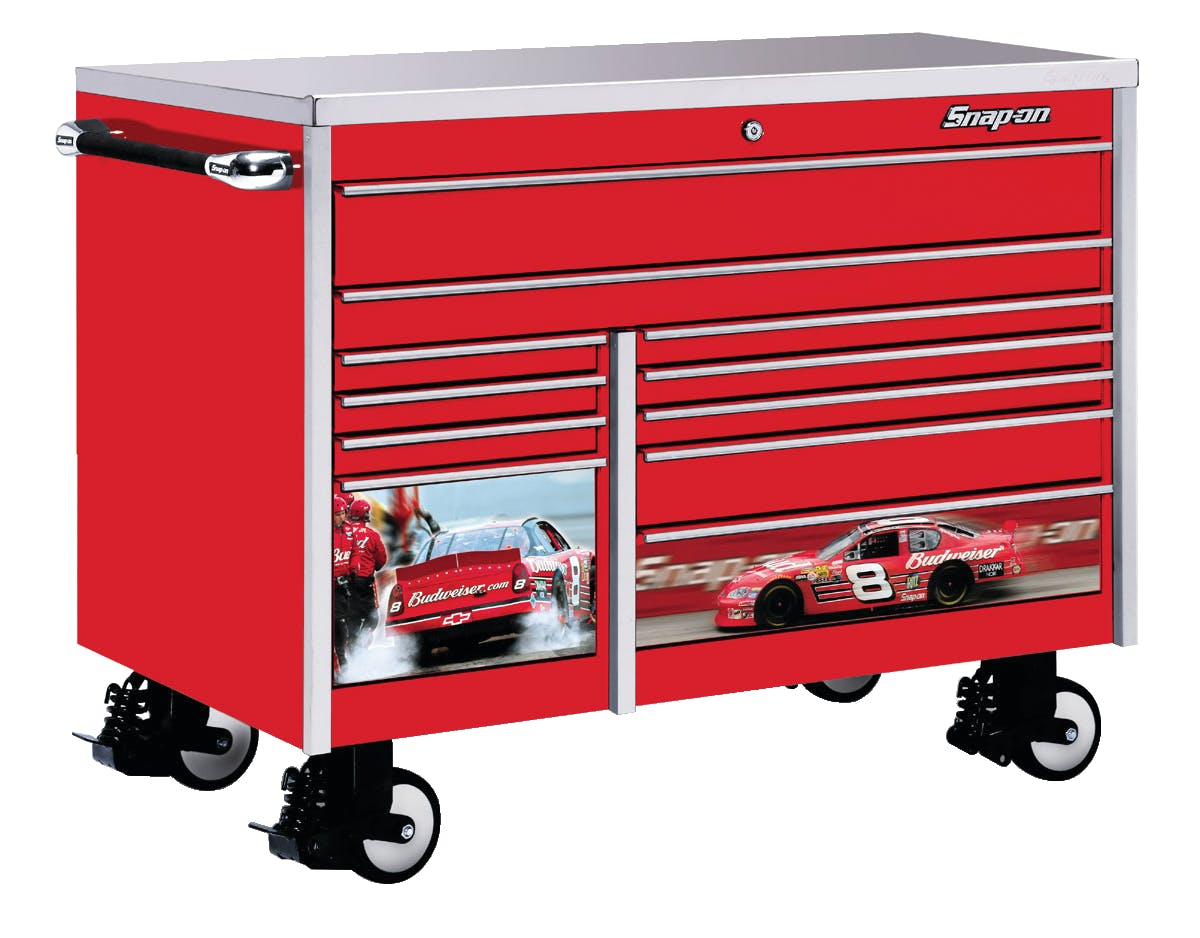 Dale earnhardt jr snap store on tool box