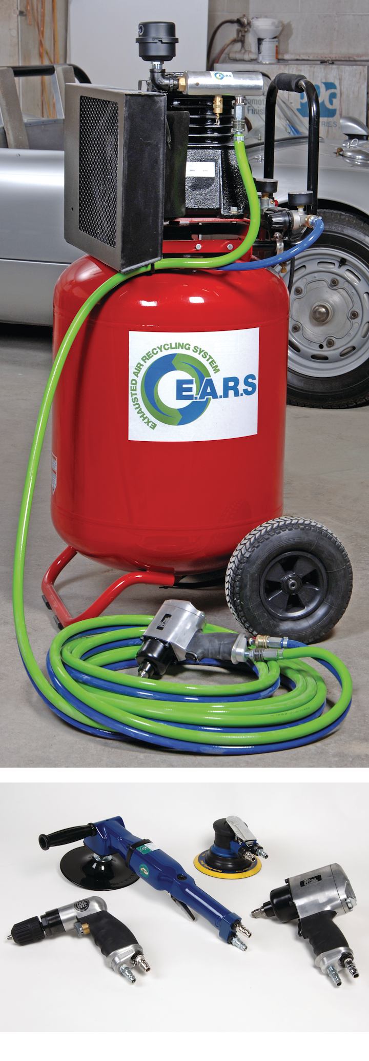 Exhausted Air Recycling System, or E.A.R.S. From CEJN Industrial Corp. Vehicle Service Pros