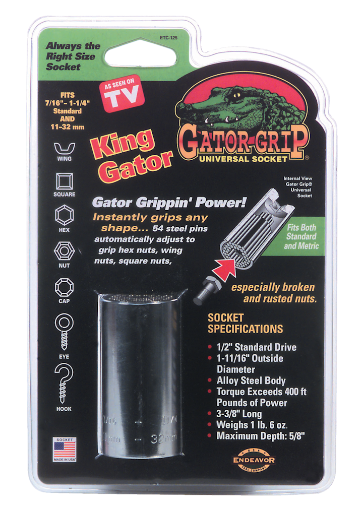 Gator Grip Universal Socket From: Endeavor Tool Company | Vehicle ...