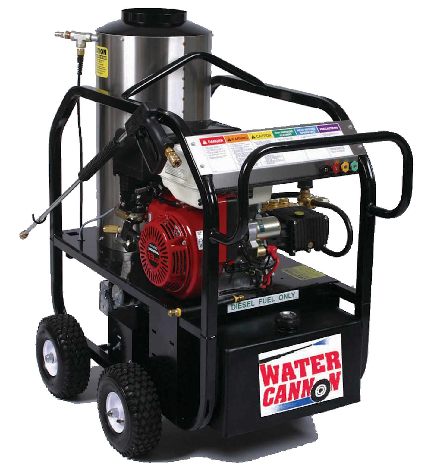 Hot Water Pressure Washers From Water Cannon Inc. Vehicle Service Pros