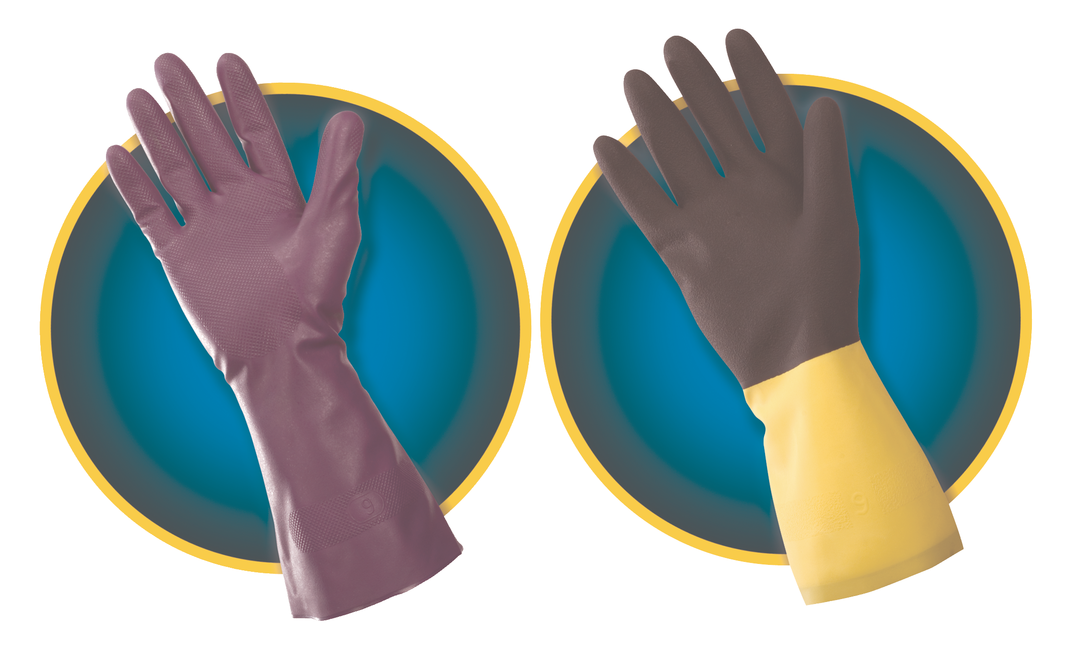Kleenguardg80purplenitrilechemicalresistantglovesandneoprenelatexchemicalresistantgloves 10098415