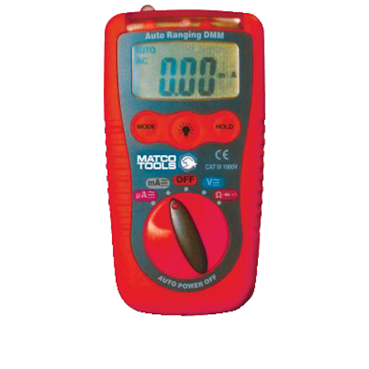 MD20 Pocket Digital Multimeter From Matco Tools Vehicle Service Pros