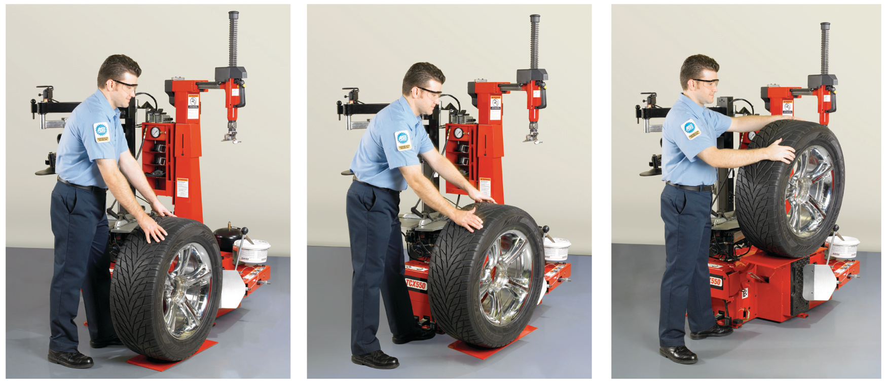 Optional Pneumatic Wheel Lift for the TC3500 and TC3250 Vehicle