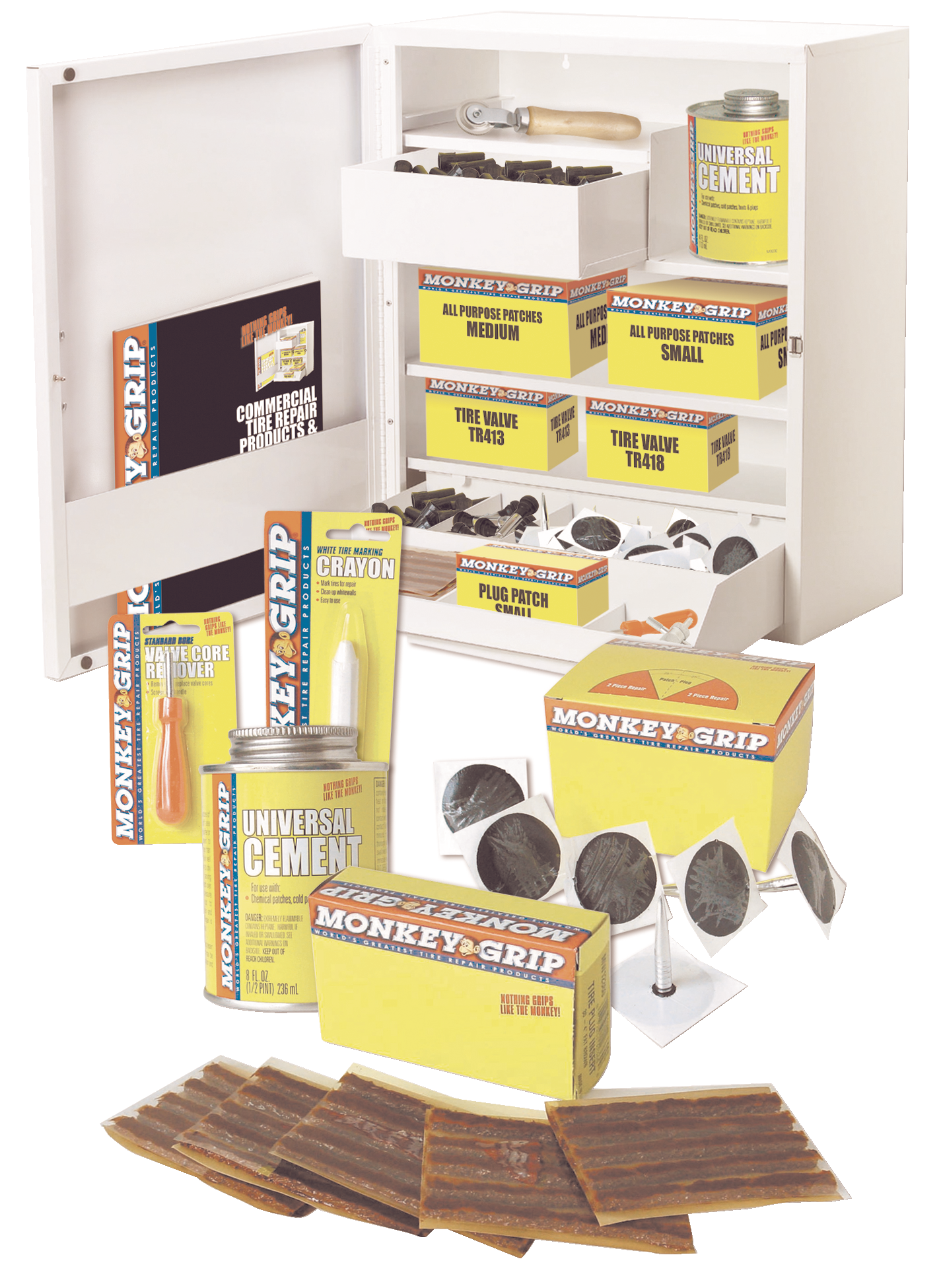 Storagecabinetwbulkpackagingofmonkeygripproducts 10100731