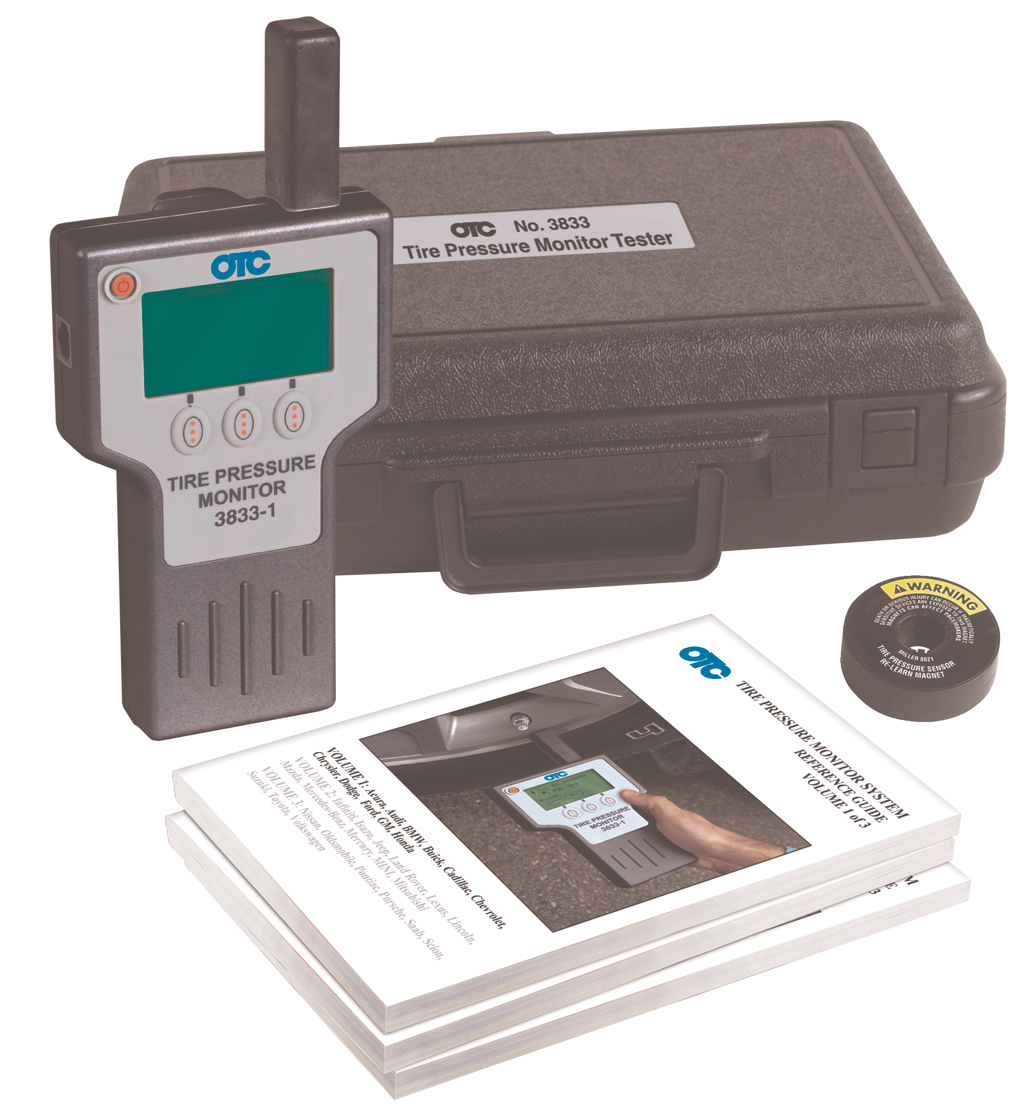 Tire Pressure Monitor Kit No. 3833 Vehicle Service Pros