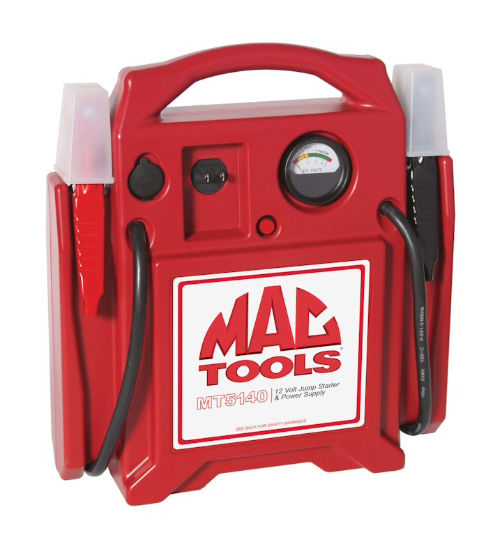 1700 Peak Amp Jump Starter, No. MT5140B From Mac Tools Vehicle