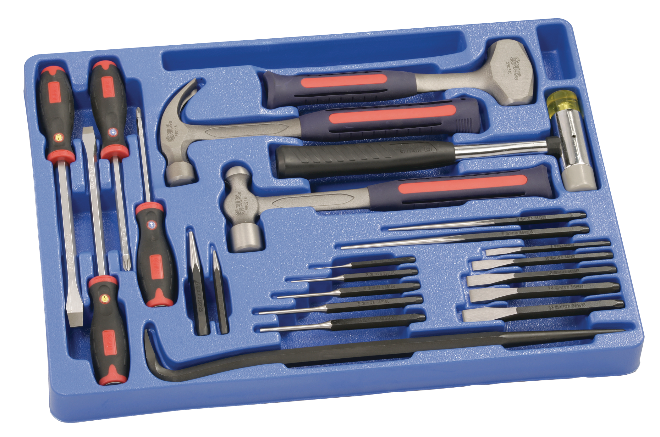 23piecepunchandhammersetms023 10101160