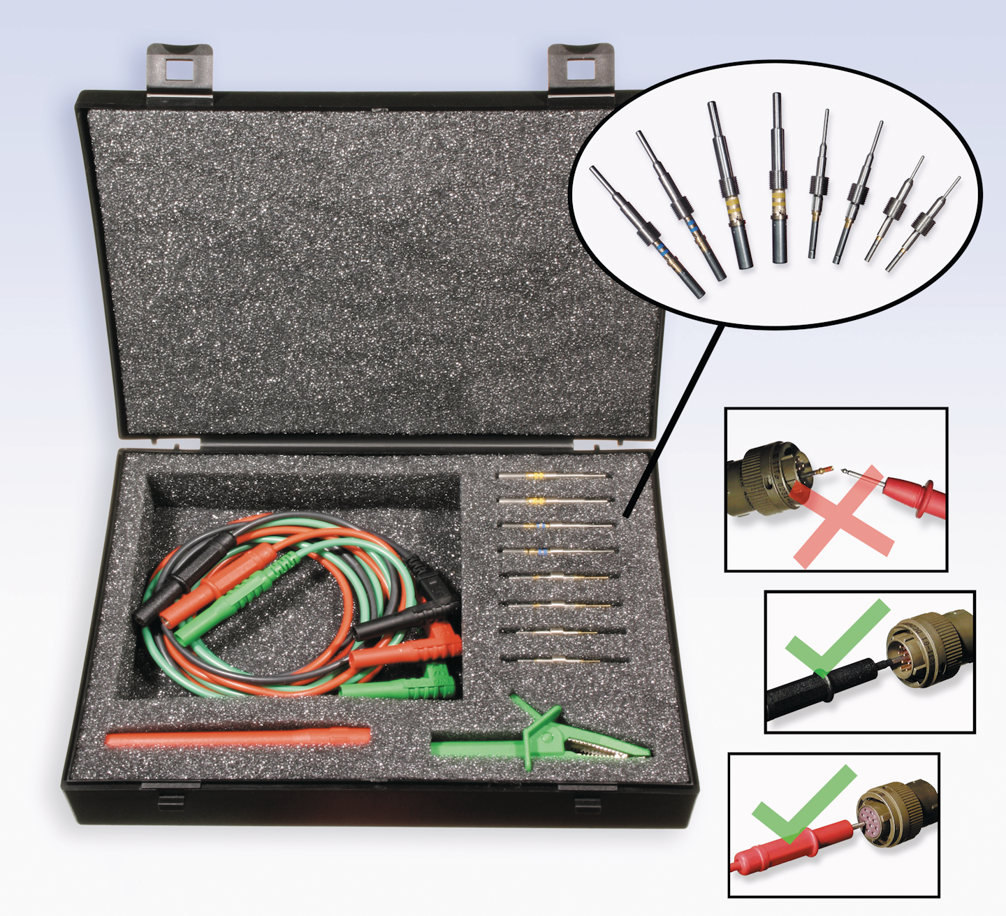MultiPin Connector Test Kit From Adaptive Interconnect Electronics