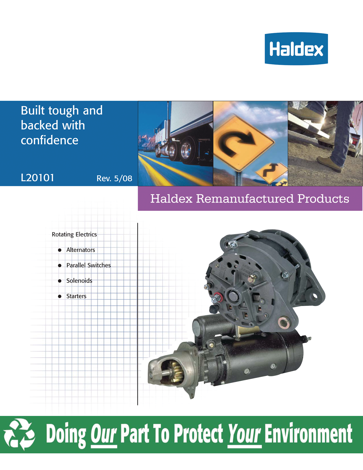 Remanufactured Electrical Cross Reference Guide ' Brochure From Haldex