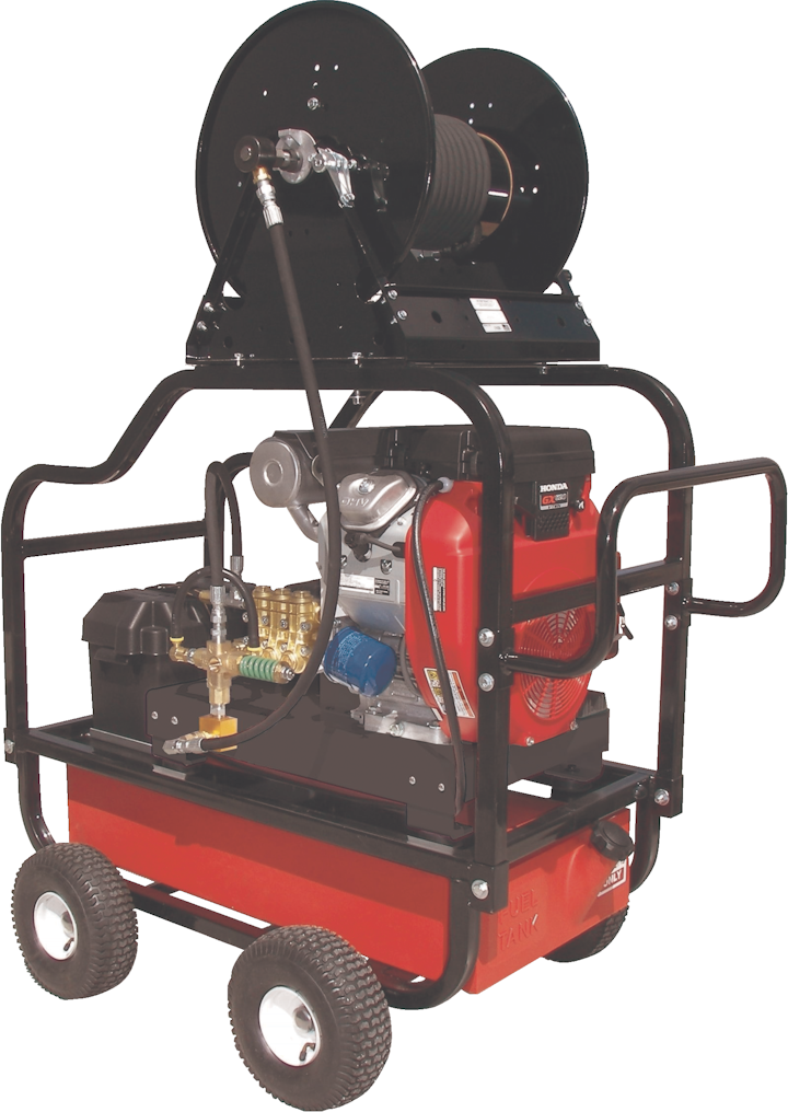 Continuous Duty Pressure Washers From Water Cannon Inc. Vehicle