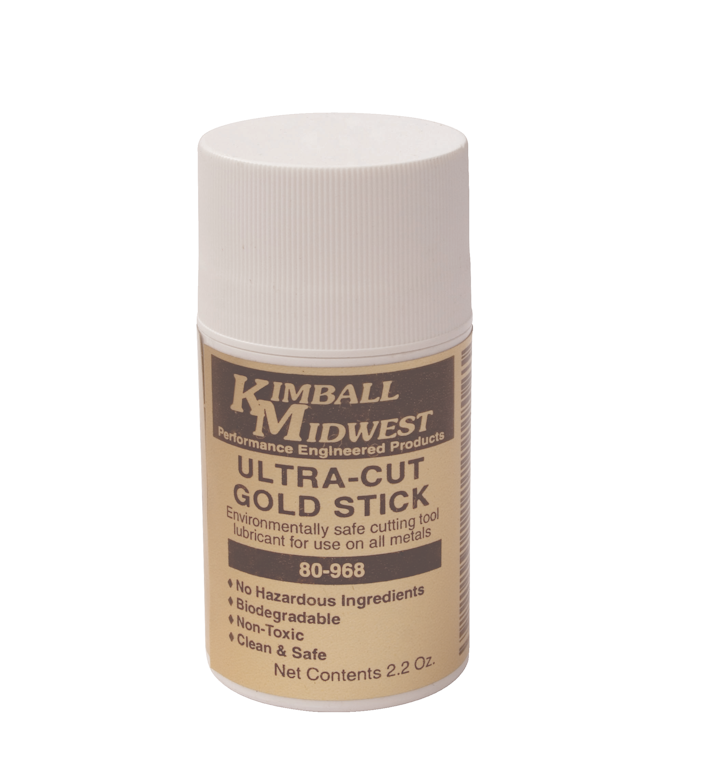 UltraCut Gold Stick cutting tool lubricant From Kimball Midwest