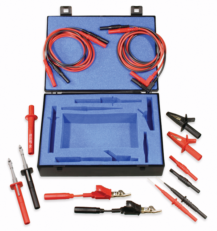 Deluxe Automotive Multimeter Test Lead Kit From Adaptive Interconnect