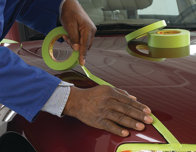 Paintable Film for Automotive Masking Vehicle Service Pros
