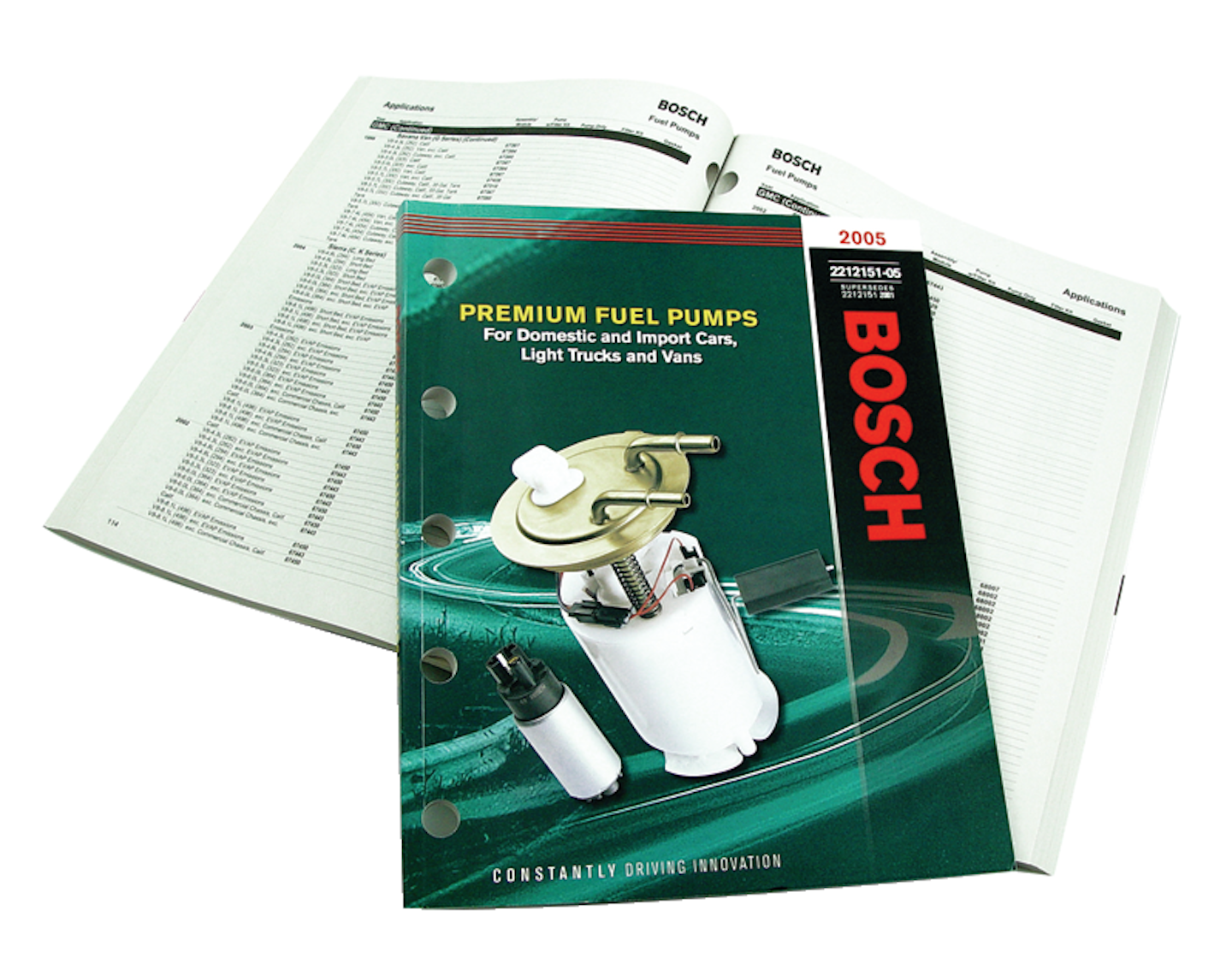 PREMIUM FUEL PUMP CATALOG From Robert Bosch LLC. Vehicle Service Pros