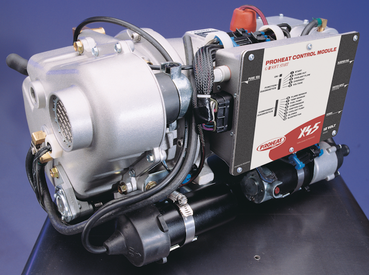 Proheat X 45 Auxiliary Coolant Heaters From PROHEAT/a div. of Teleflex