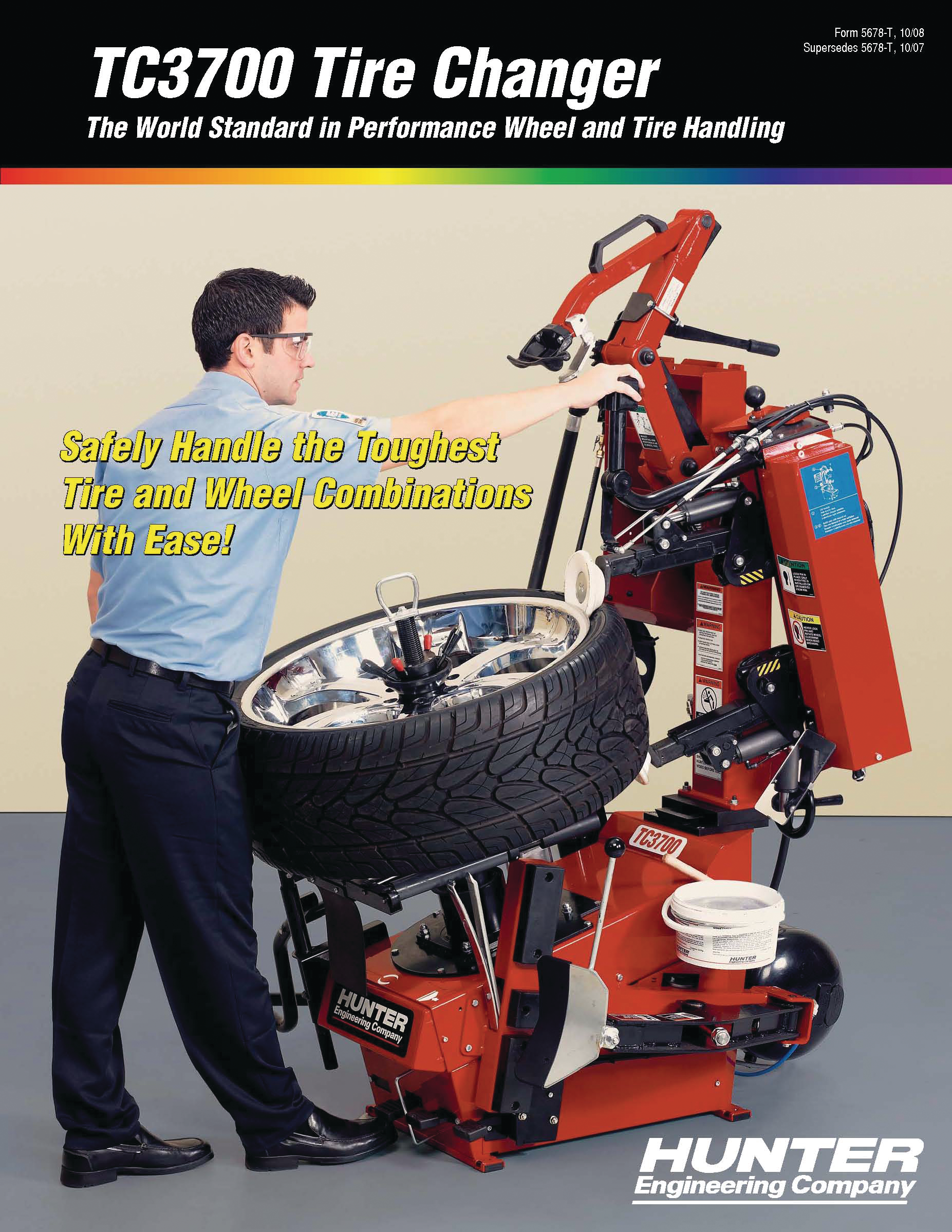 TC3700 Tire Changer brochure Vehicle Service Pros