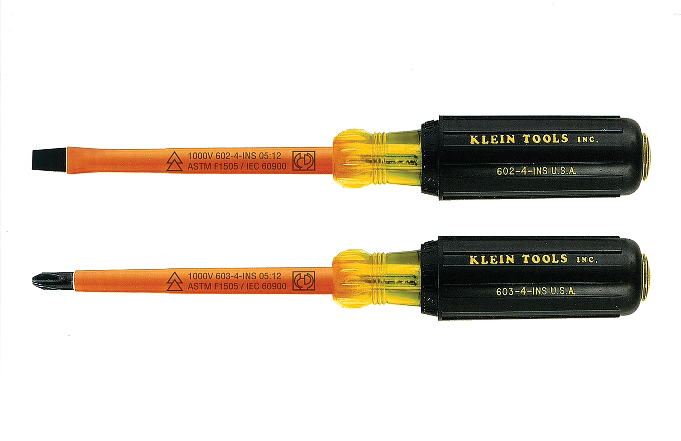 Twopiecesetofinsulated4screwdrivers 10127784