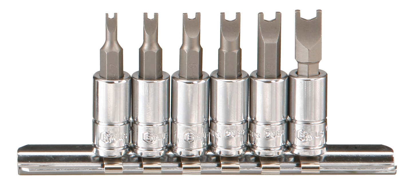 1/4"Drive Spanner Screwdriver Bits and Bit Sockets From Genius Tools USA, Inc. Vehicle