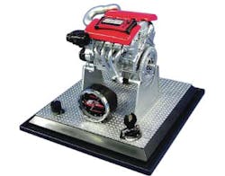 Glomadcorvettels7enginedeskclock 10103161 Glomadcorvettels7enginedeskclock 10103161