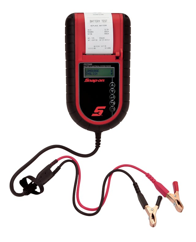 Battery and Electrical System Tester No. EECS500 Vehicle Service Pros