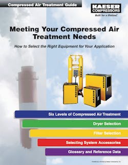 Compressedairtreatmentequipmentguide 10130873 Compressedairtreatmentequipmentguide 10130873