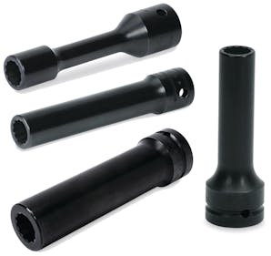 Specialty clearance impact sockets