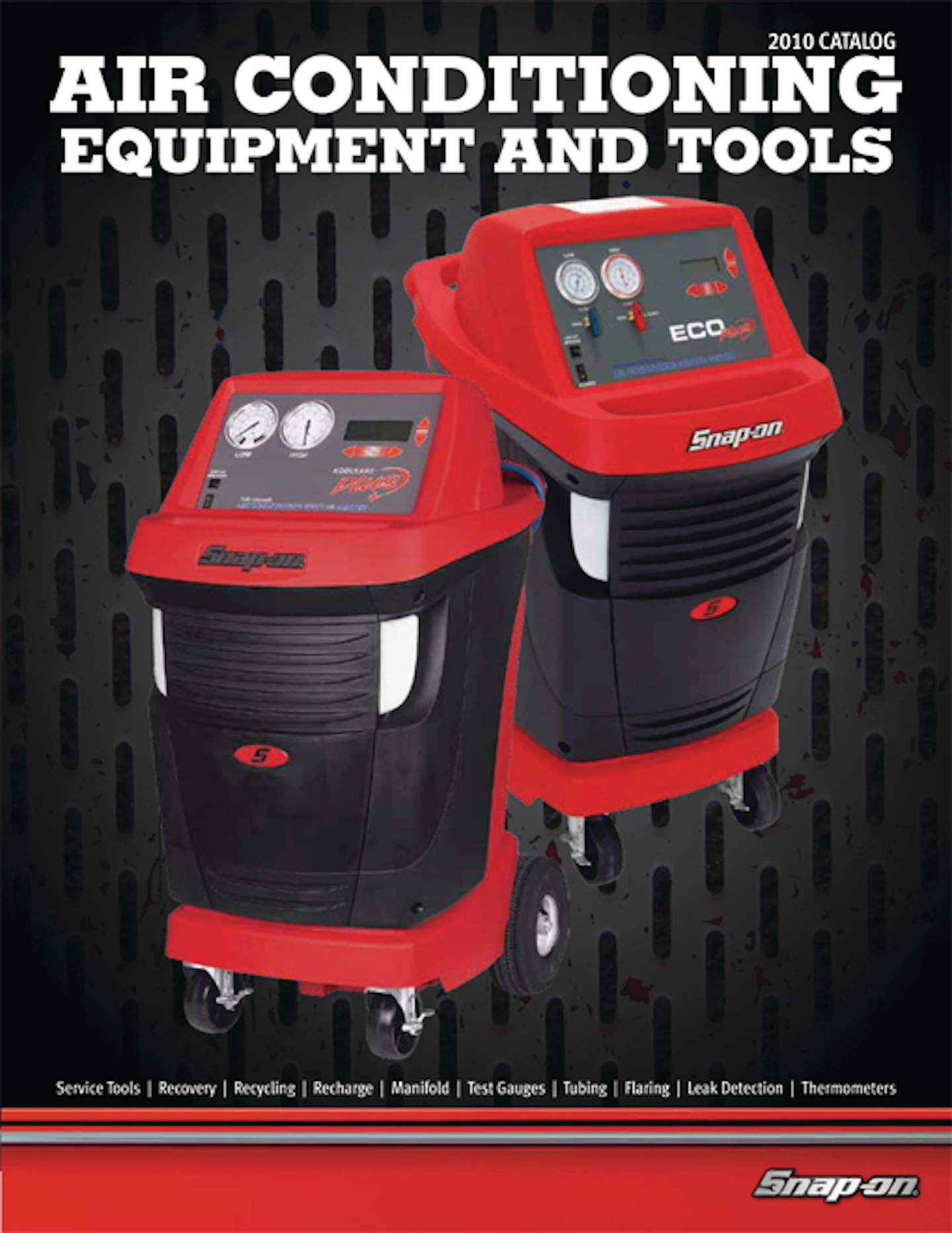 2010 Snapon A/C catalog From Snapon Inc. Vehicle Service Pros