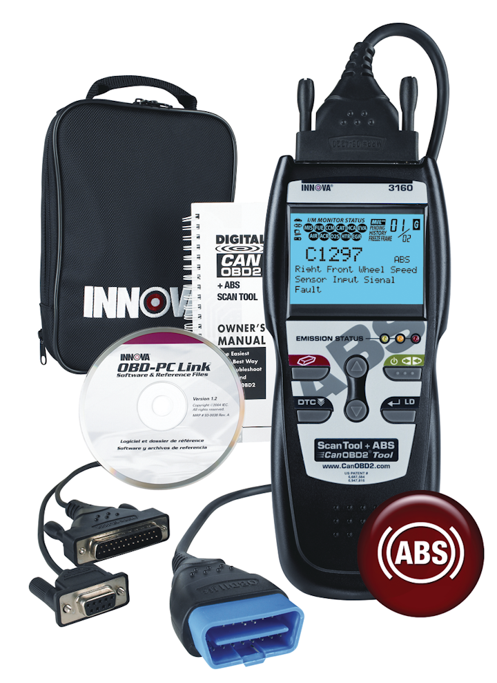 INNOVA 3160 ABS + CanOBD2 ScanTool From Innova Electronics Corp