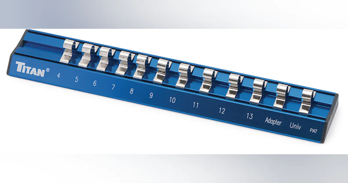 Aluminum Magnetic Socket Rails | Vehicle Service Pros