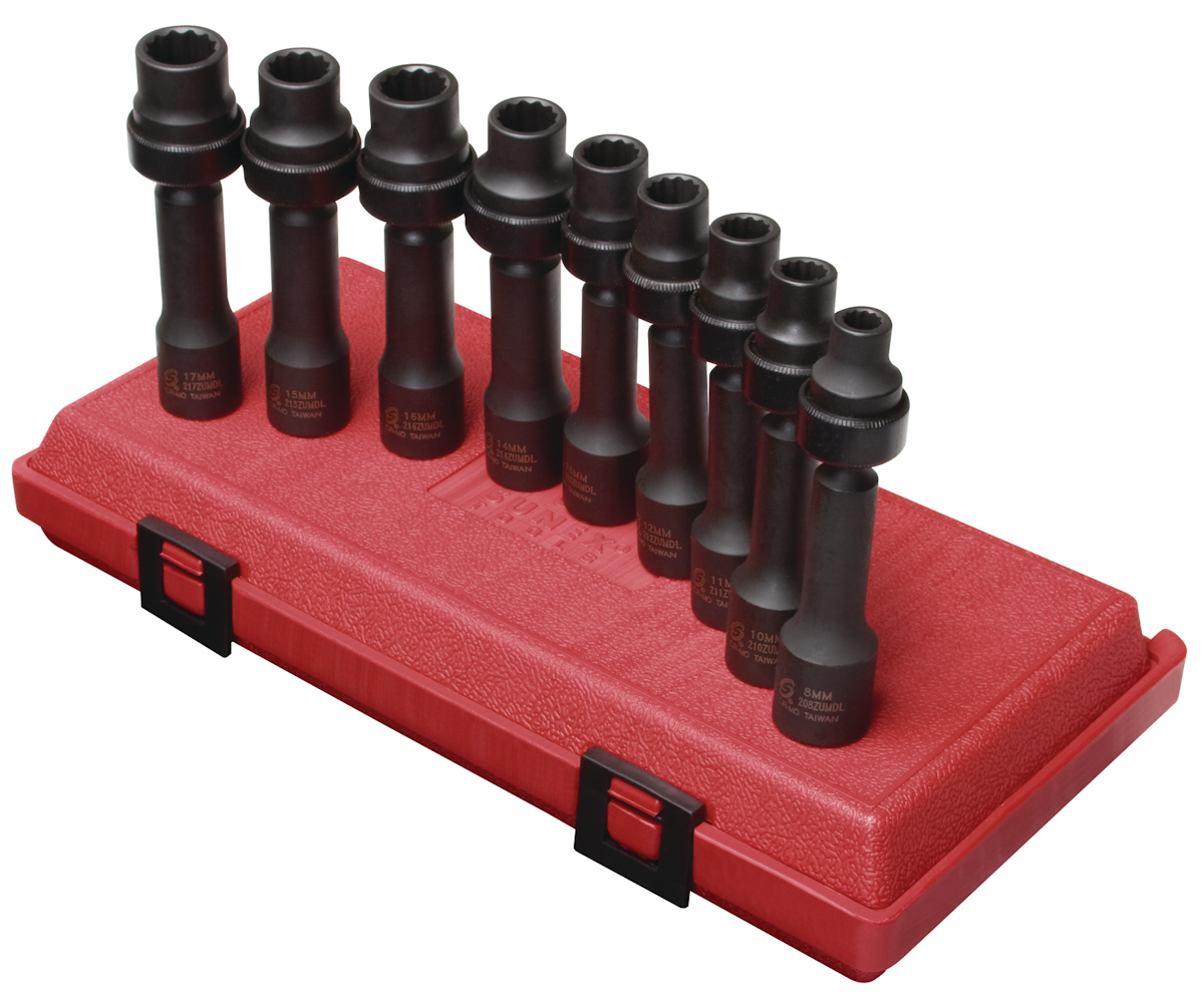 In Focus Sunex Tools 1/2"drive 12point driveline socket sets