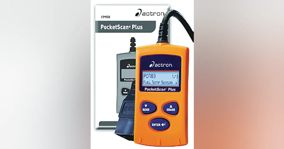 Pocketscan Code Reader List PocketScan Plus Code Reader | Vehicle Service Pros