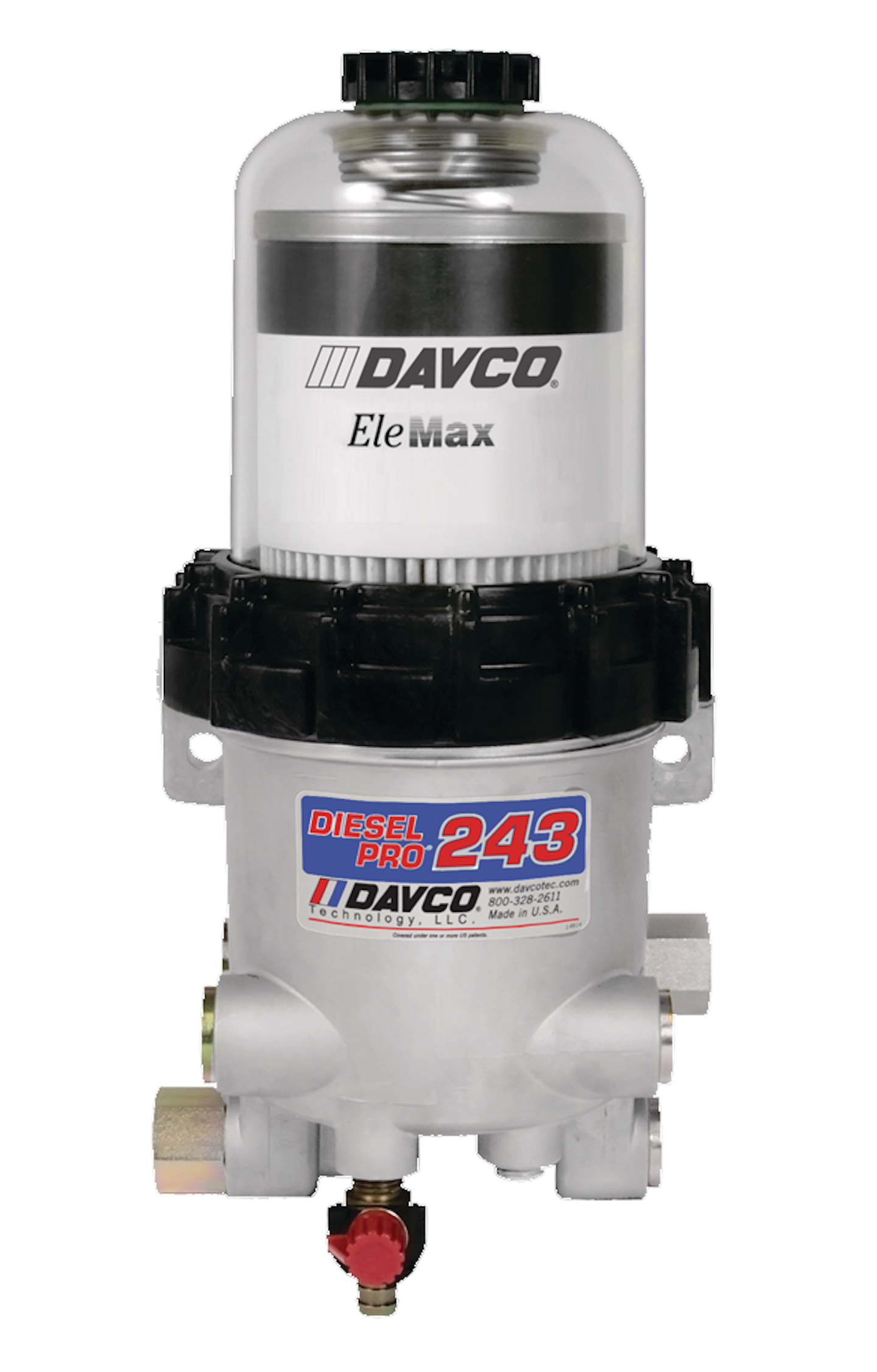 Diesel Pro 243 Fuel Filter/Water Separator/Fuel Heater From Davco